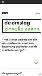 Mobile Screenshot of deomslag.nl